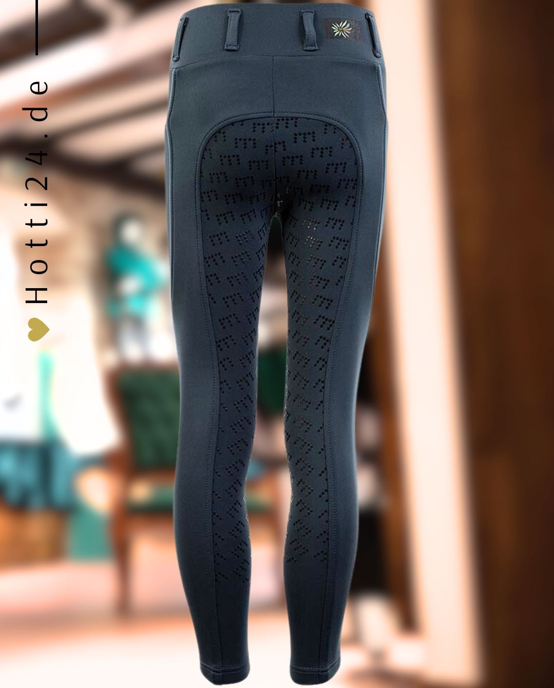 BR »Reitleggings FullGrip Midnight Navy