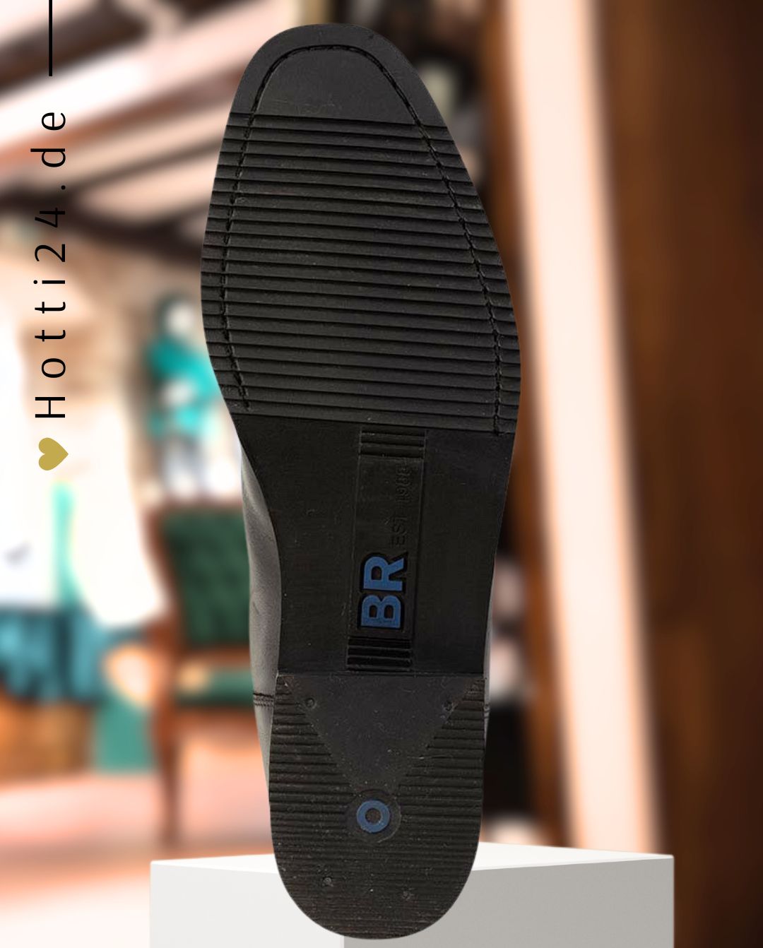 BR »Reitstiefel Menaggio Swarovski Black