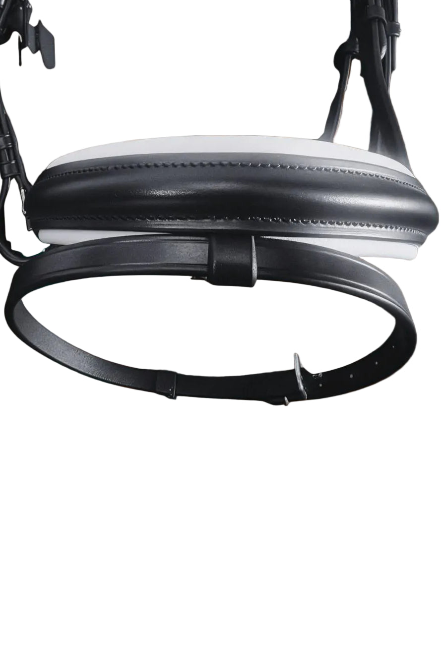 Döbert »Trense Farmer flach incl. Zügel Black/White
