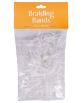 QHP »Mane Rubber Bands Braiding Bands 50g White