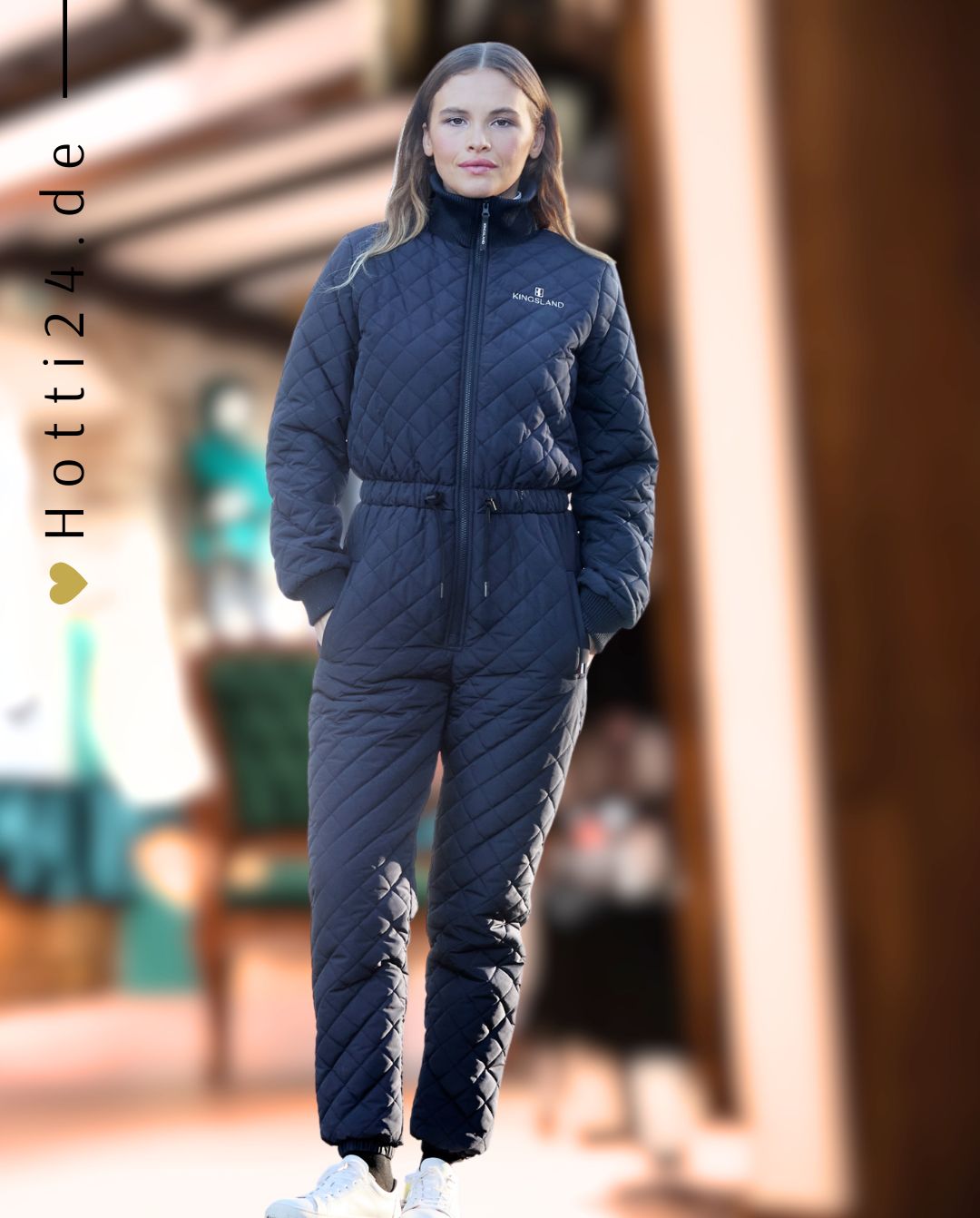 EQUES »Overall Classic Navy