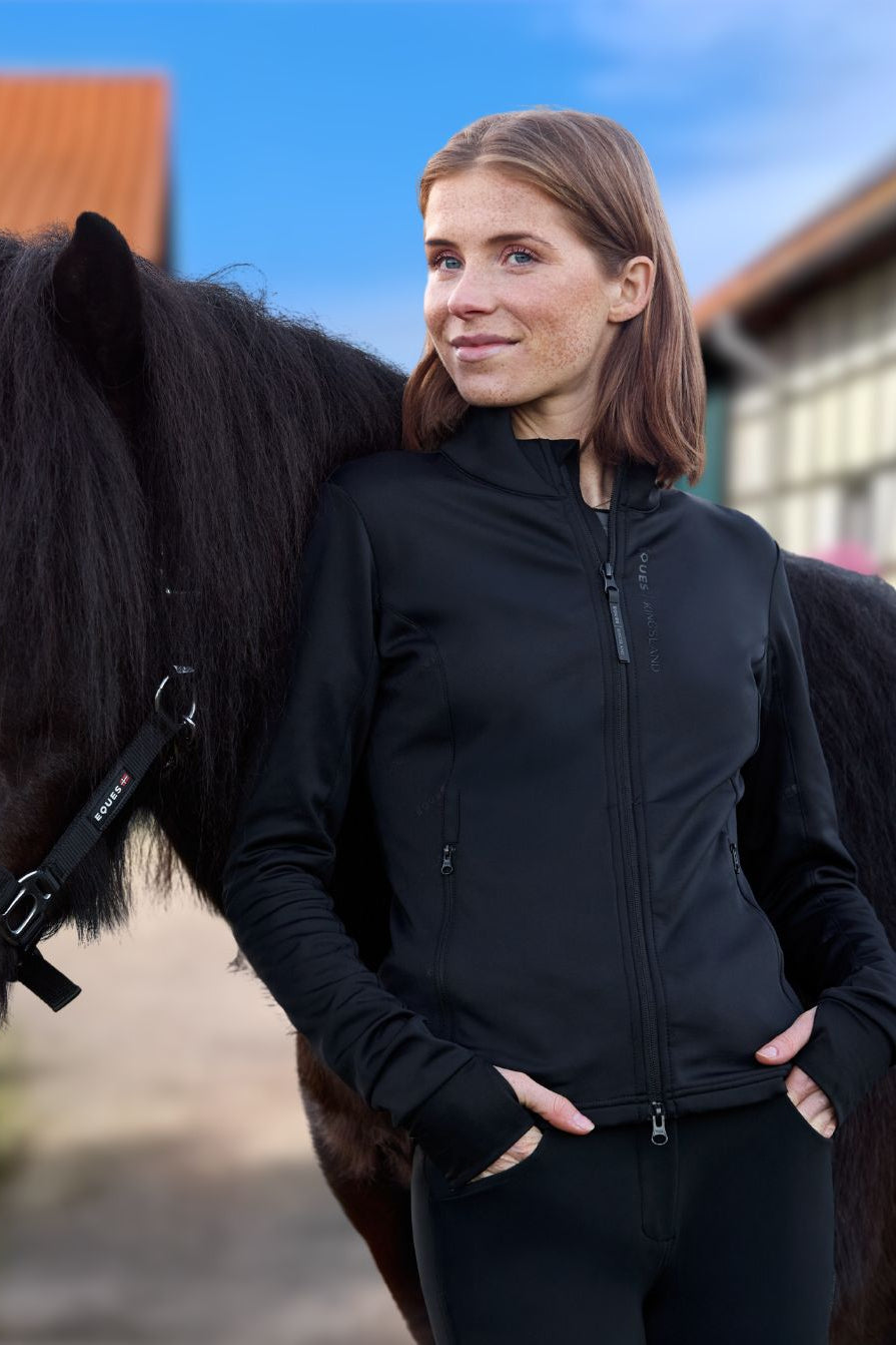Eques Damen Reithose Jodphur KLFreja FullGrip Black