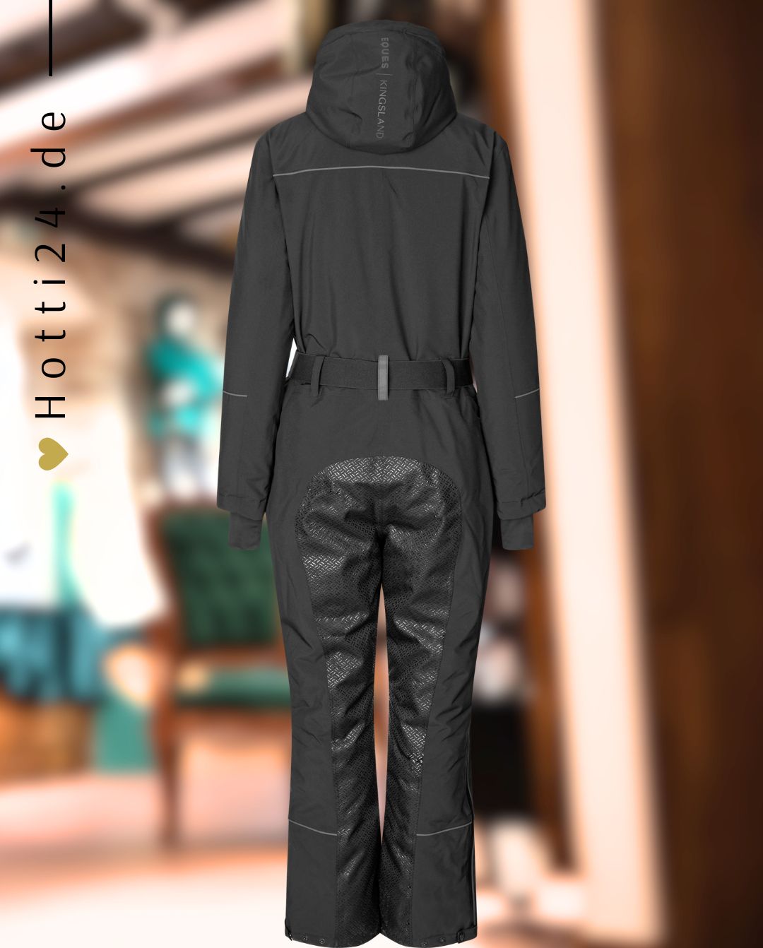 EQUES »Overall KLSaga Black