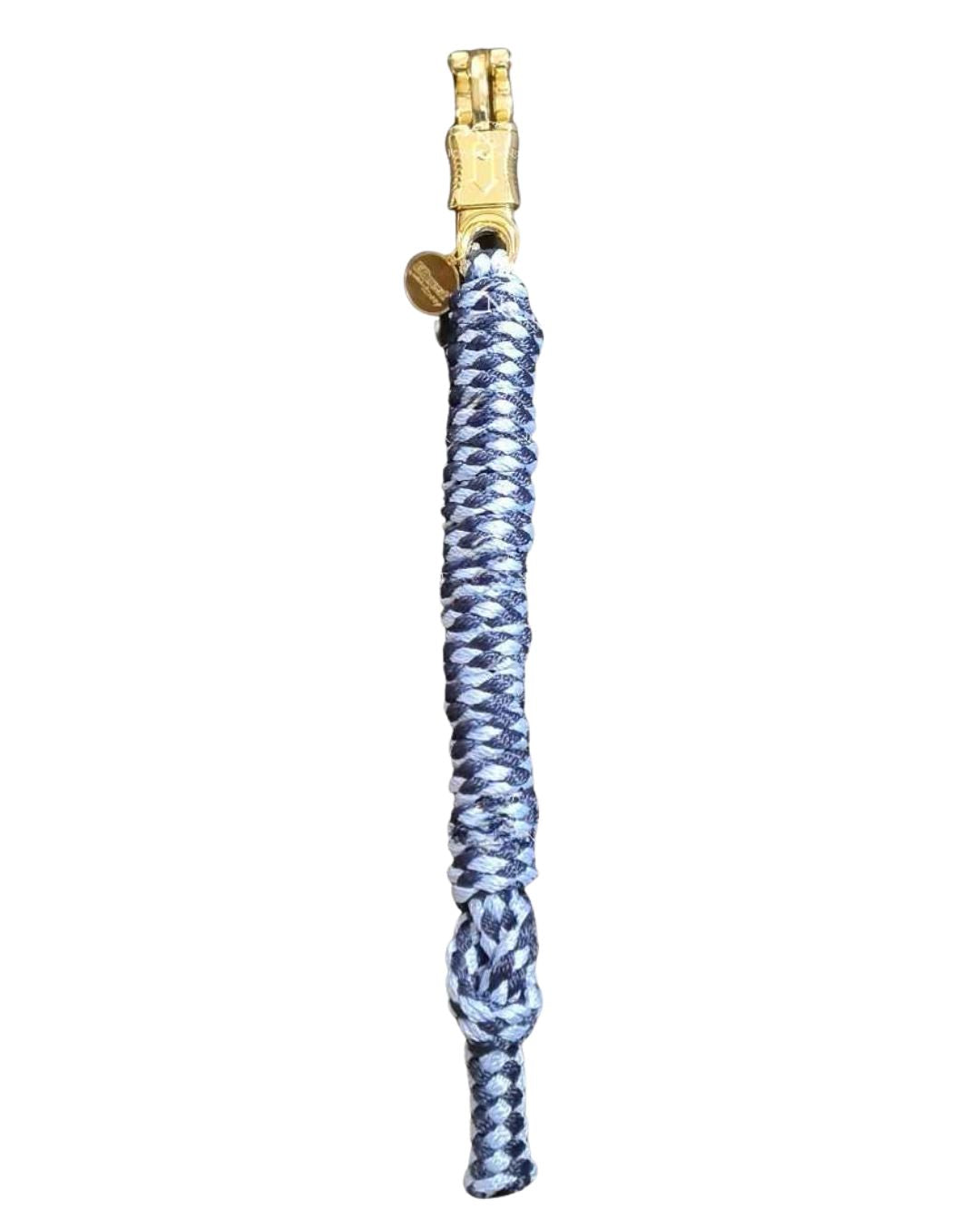 EQuest »Führstrick Ultimo Panikhaken Messing Light Blue