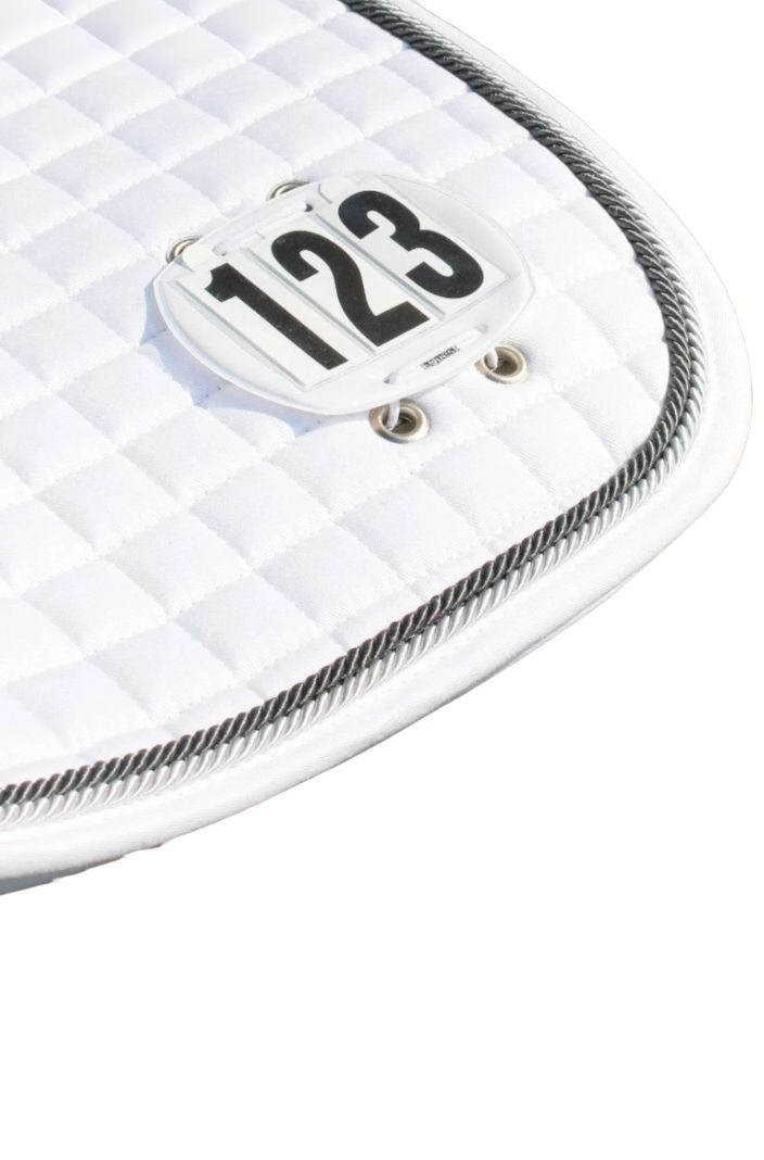 EQuest Startnummern 3-stellig / 2er-Set White