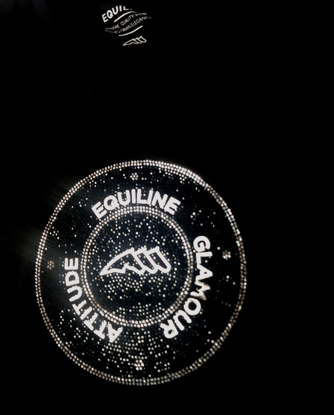EQUILINE »T-Shirt Gaetag Black