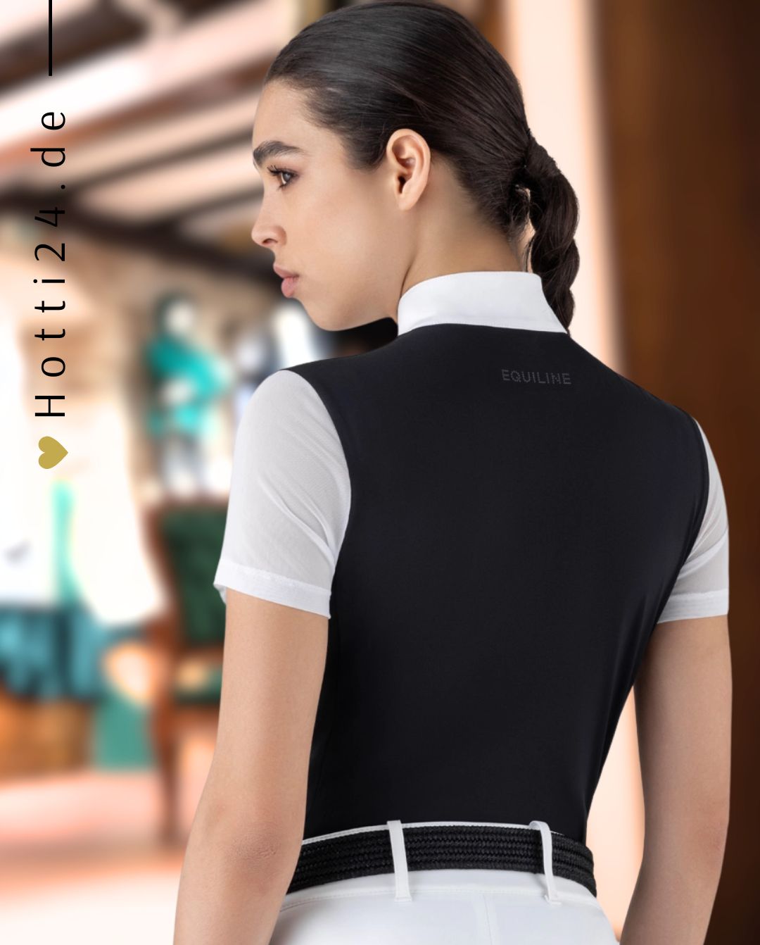 EQUILINE »Turniershirt Gusteg Black