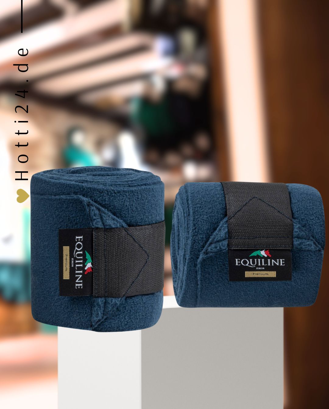 EQUILINE »Wickelbandagen Echade 2er Set Diplomatic Blue