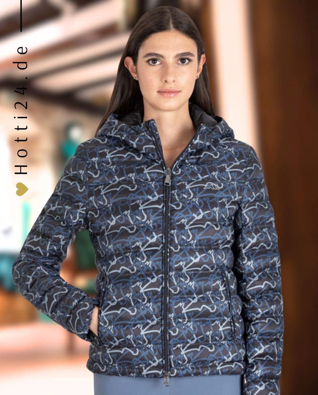 EQUILINE »Steppjacke Ecre Blue
