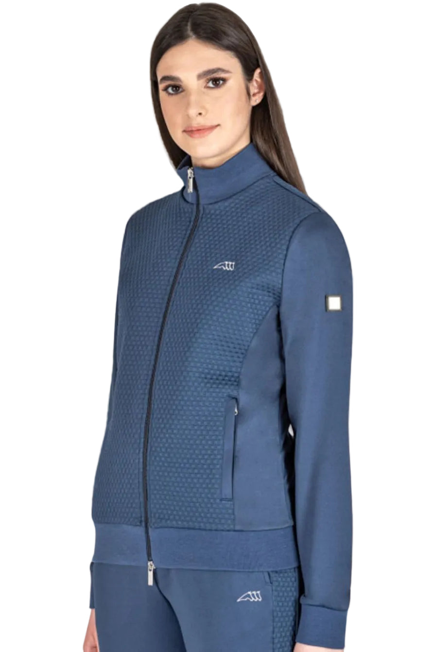 Equiline "Women's Training Jacket Elaste Diplomatic Blue