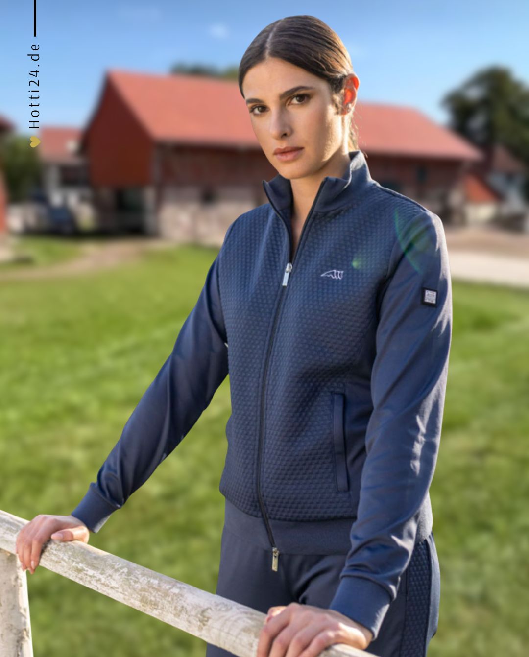 EQUILINE »Trainingsjacke Elaste Diplomatic Blue