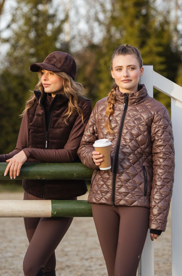 Equiline Bomberjacke Eqplum Cocoa Powder