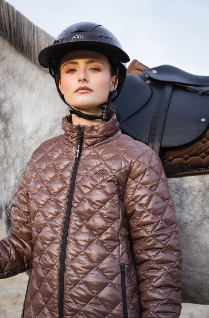 Equiline Bomberjacke Eqplum Cocoa Powder