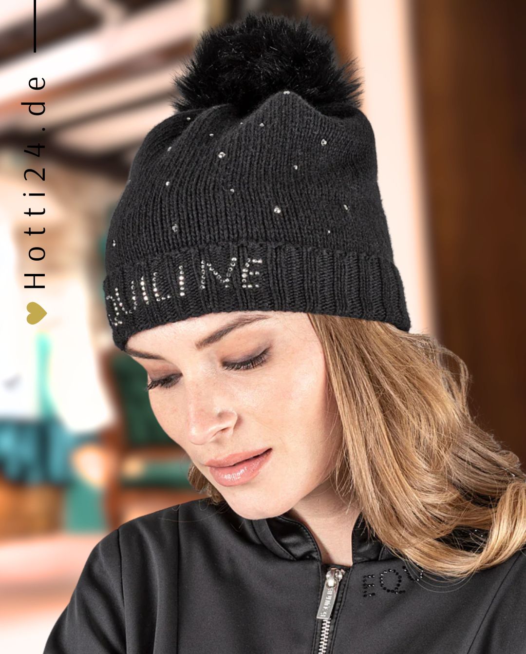 EQUILINE »Mütze Glueg Black