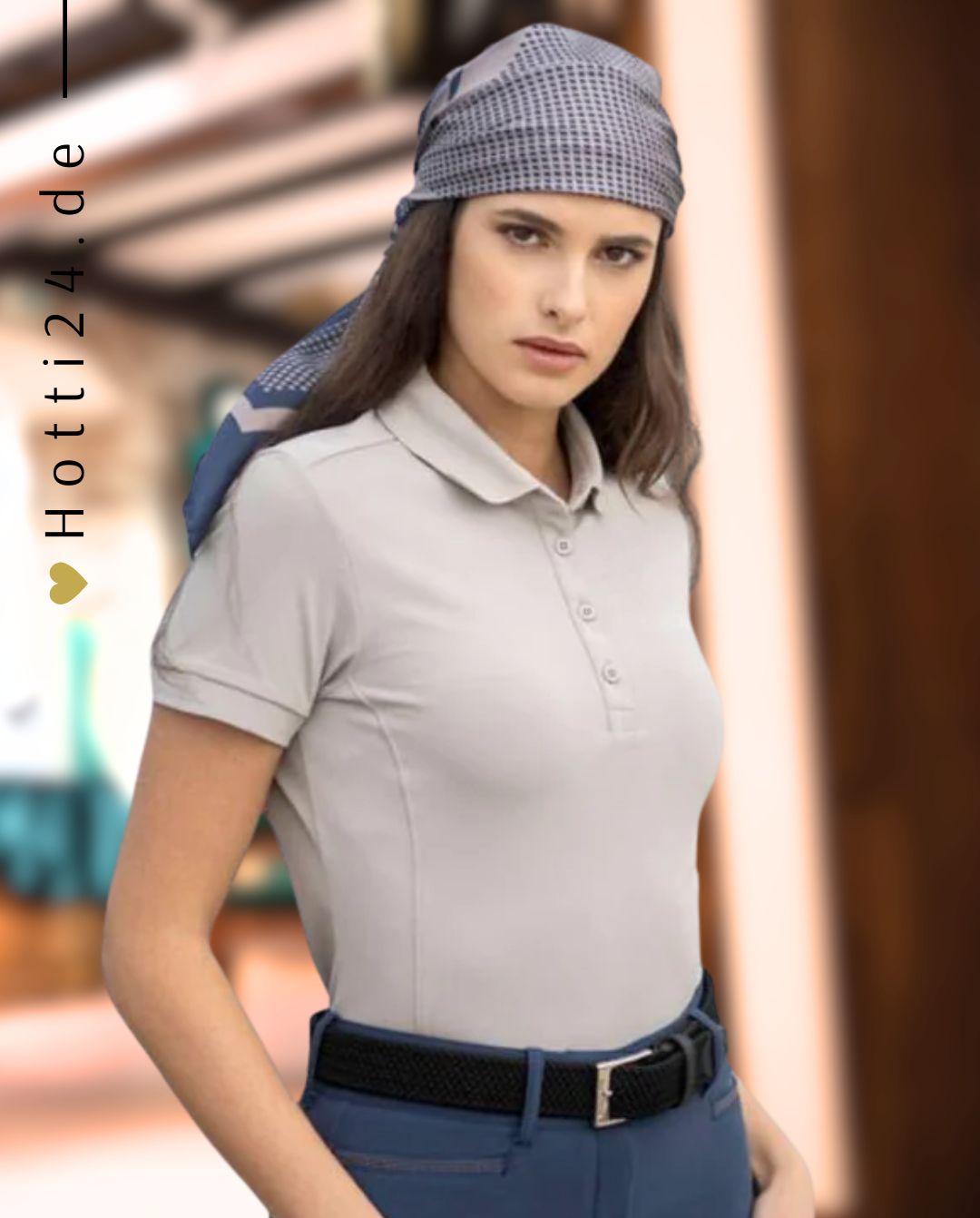EQUILINE »Poloshirt Evae Beige