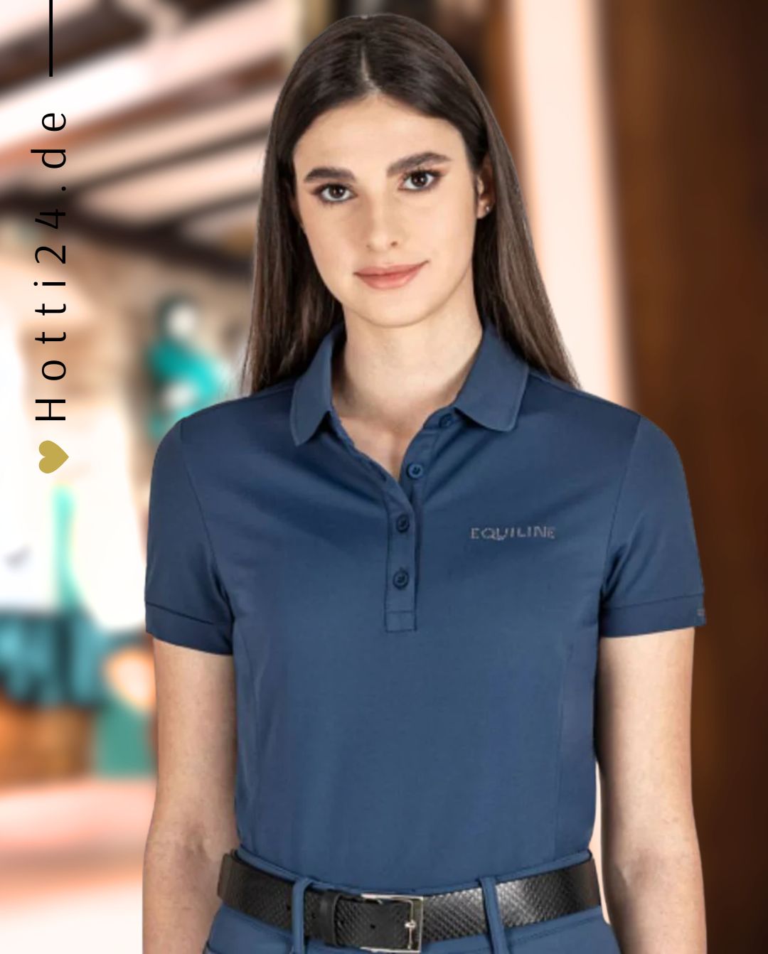 EQUILINE »Poloshirt Evae Diplomatic Blue