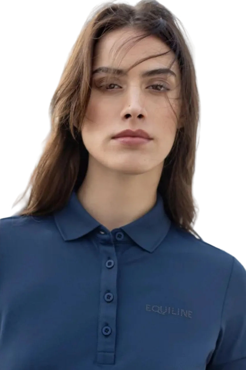Equiline »Damen Poloshirt Evae Diplomatic Blue