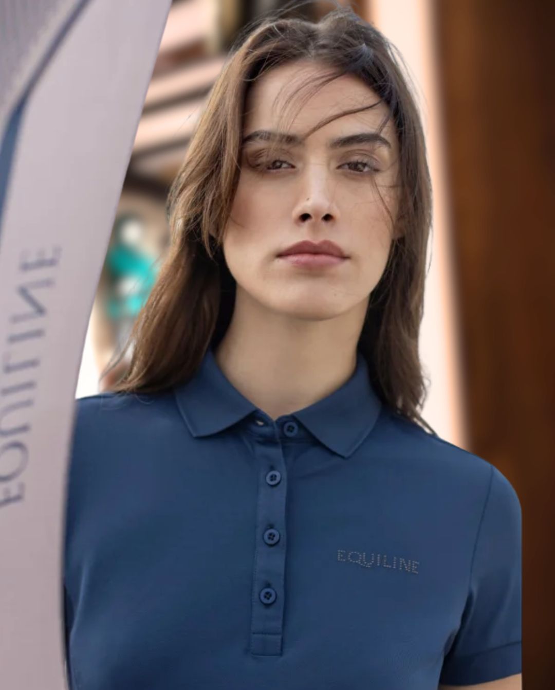 EQUILINE »Poloshirt Evae Diplomatic Blue