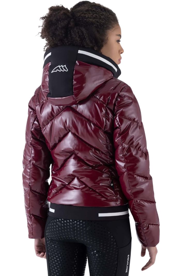 Equiline Puffer Jacke Eqcomb Alpine Plum