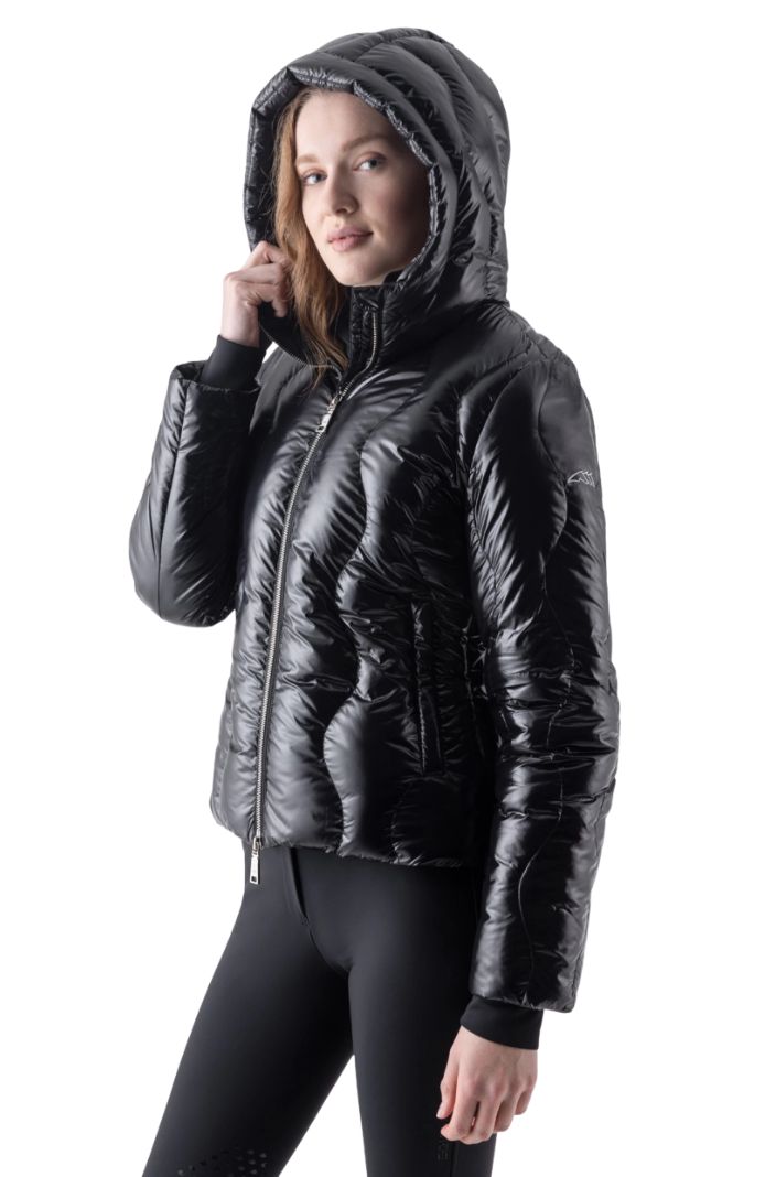 Equiline Pufferjacke Eqglasic Schwarz