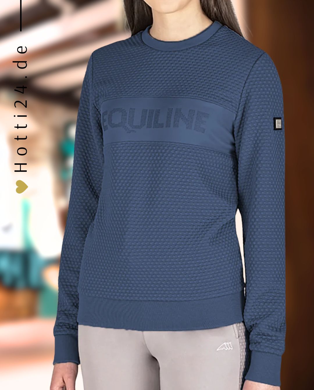 EQUILINE »Pullover Elspete Diplomatic Blue