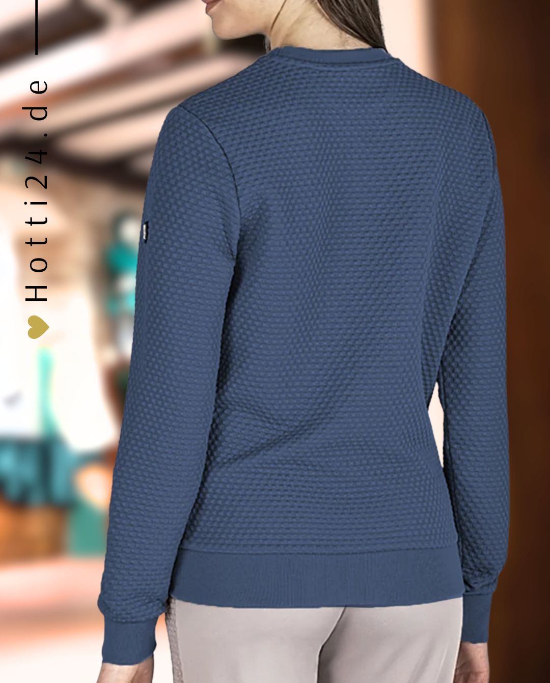 EQUILINE »Pullover Elspete Diplomatic Blue