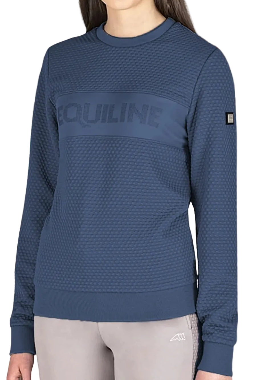 Equiline »Damen Sweatshirt Elspete Diplomatic Blue