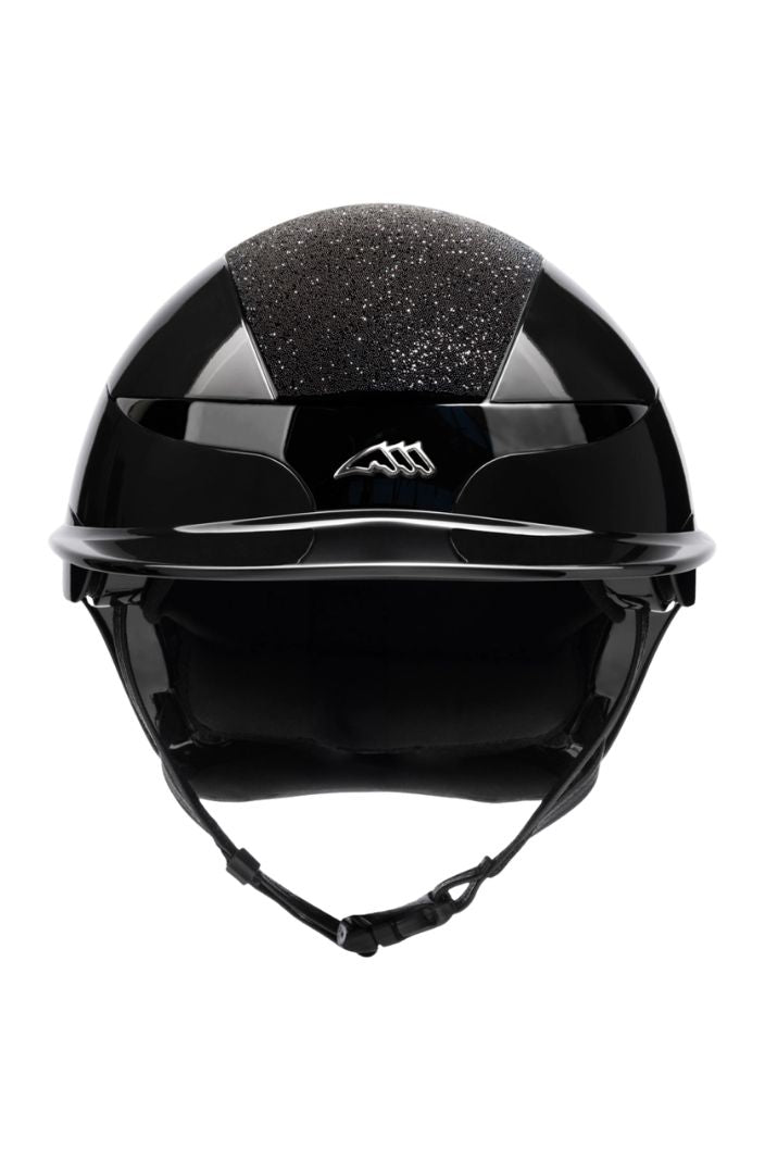 Equiline Reithelm Xanto Swarovski Schwarz Glanz
