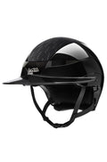 Equiline Reithelm Xanto Rain Drop Swarovski Schwarz Glanz