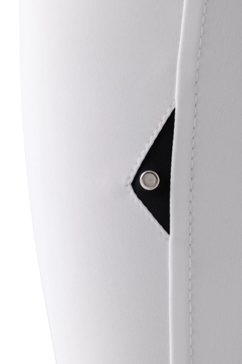 Equiline Reithose Atirk KnieGrip Weiß