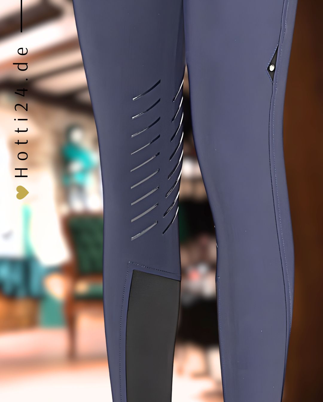 EQUILINE »Reithose Choicekh KnieGrip Cobalt