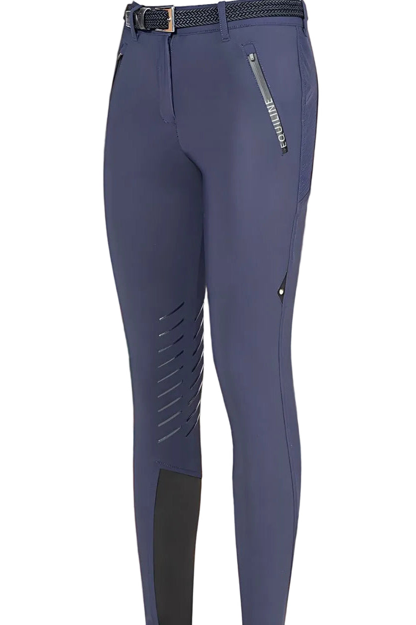 Equiline »Damen Reithose Choicekh KnieGrip Cobalt