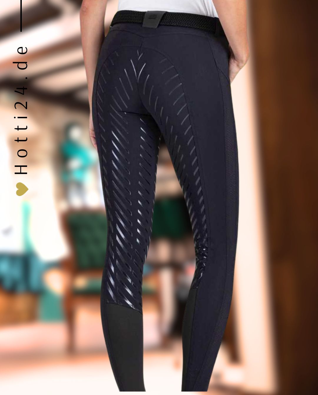 EQUILINE »Reithose Ciannefh FullGrip Blue