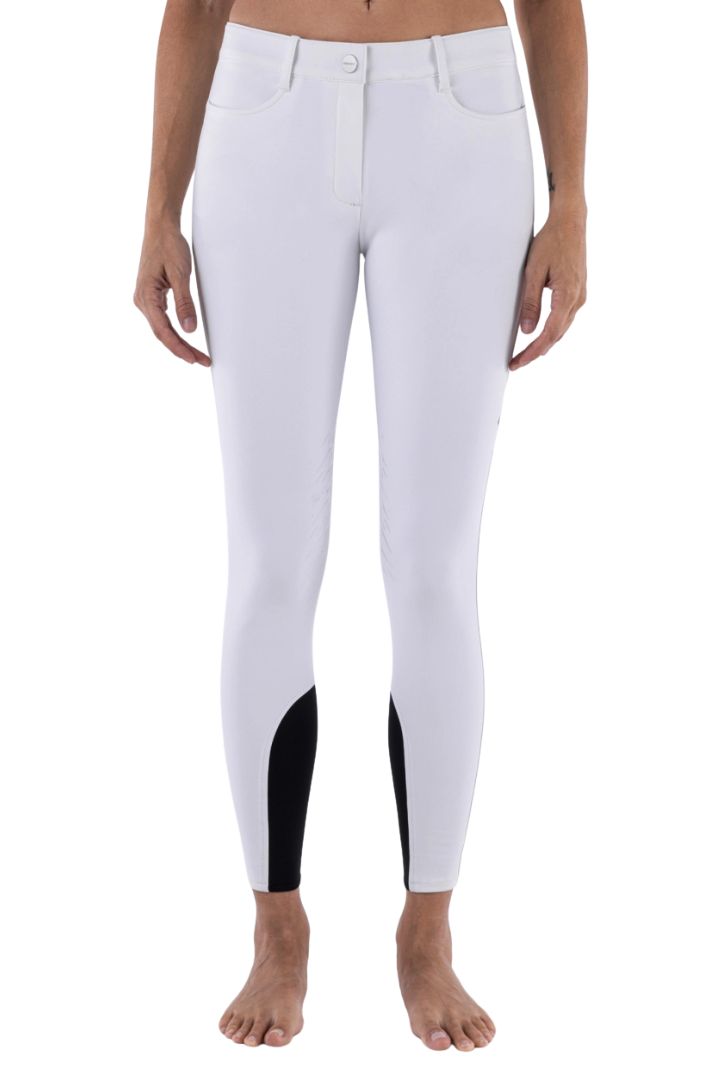 Equiline Reithose Cornek BX-Tech KnieGrip Weiß
