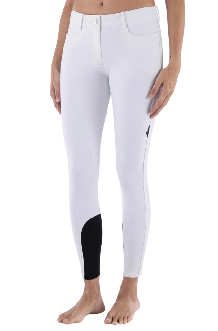Equiline Damen Reithose Cornek BX-Tech KnieGrip Weiß