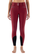 Equiline Reithose Eqcrystalek KnieGrip Alpine Plum