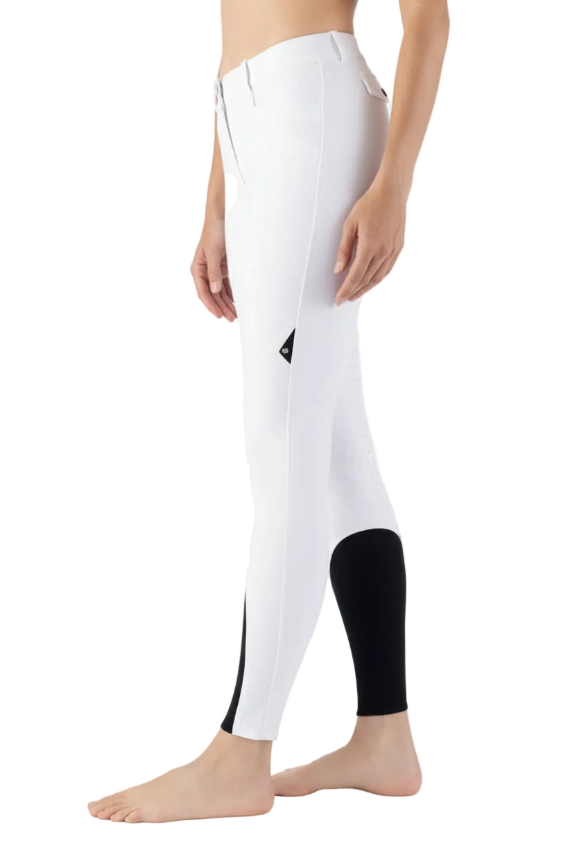 Equiline »Damen Reithose Eqgurk KnieGrip White