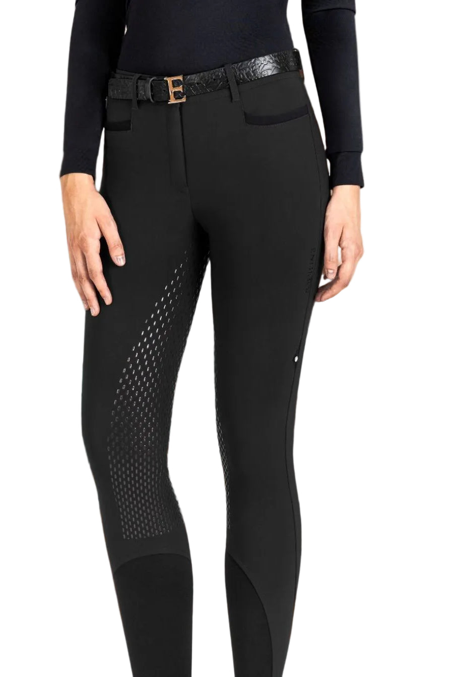 Equiline Reithose Naltef FullGrip Black