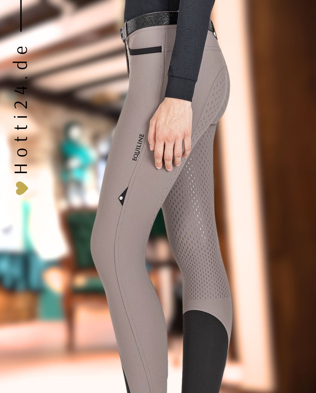EQUILINE »Reithose Naltef FullGrip Deep Sand