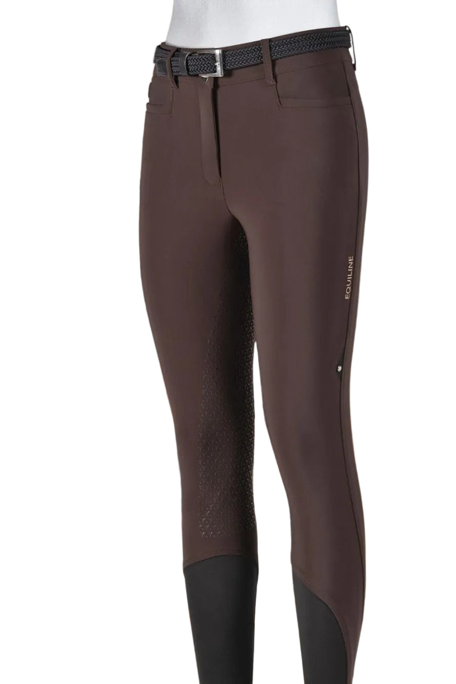Equiline Reithose Ernae FullGrip Marrone