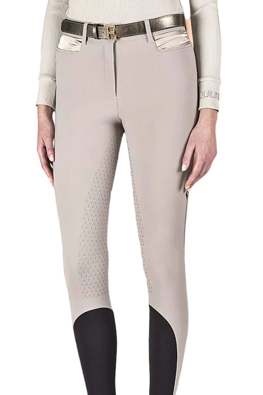 Equiline »Damen Reithose Gerlefh FullGrip Taupe