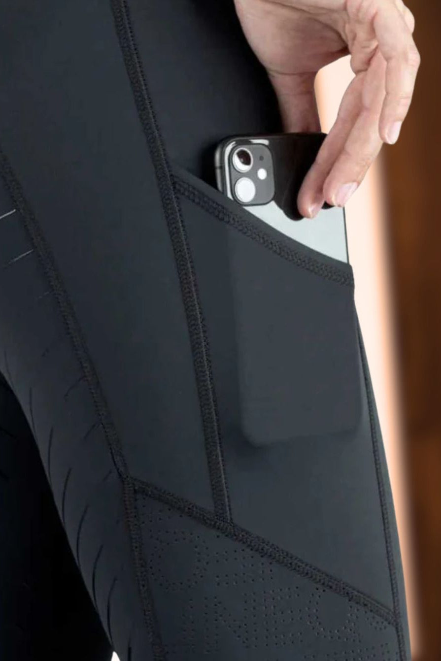 Equiline "Women's Riding Leggings Cerinf FullGrip Black
