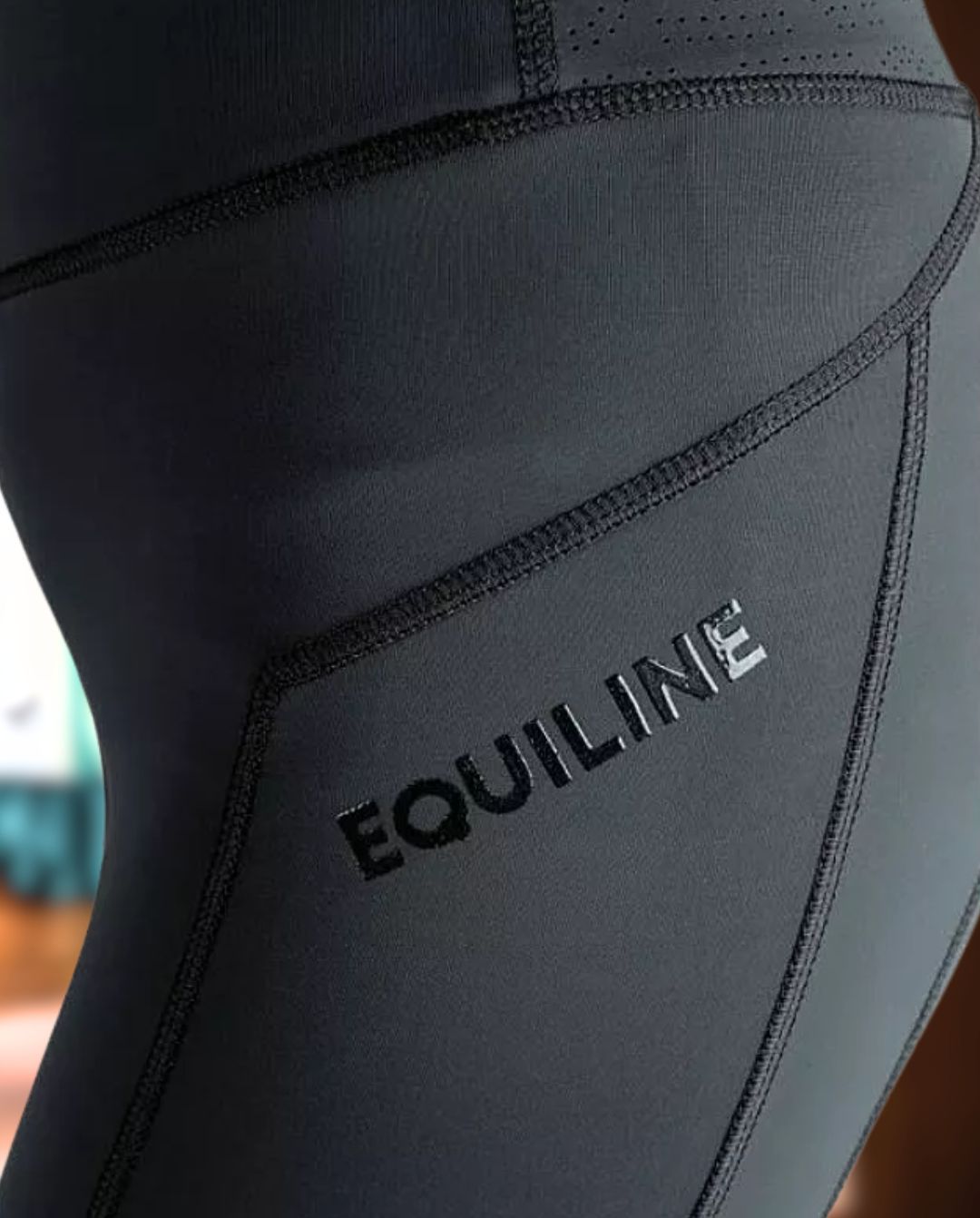 EQUILINE »Reitleggings Cerinf FullGrip Black