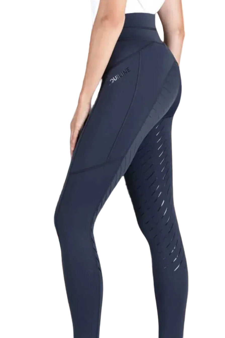 Equiline »Women's Riding Leggings Cerinf FullGrip Blue