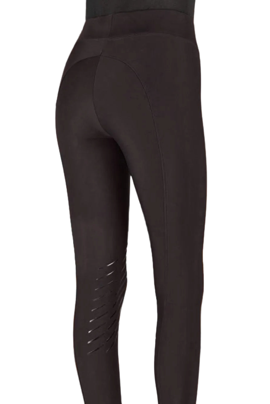 Equiline »Damen Reitleggings Chunk KnieGrip Black