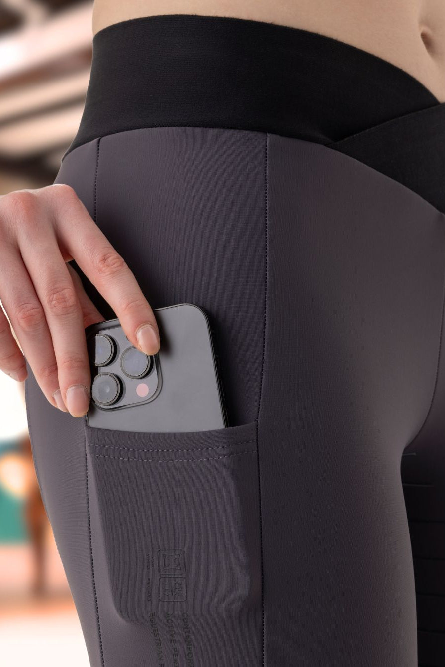 Equiline "Women's Riding Leggings Cibek Knee Grip Periscope