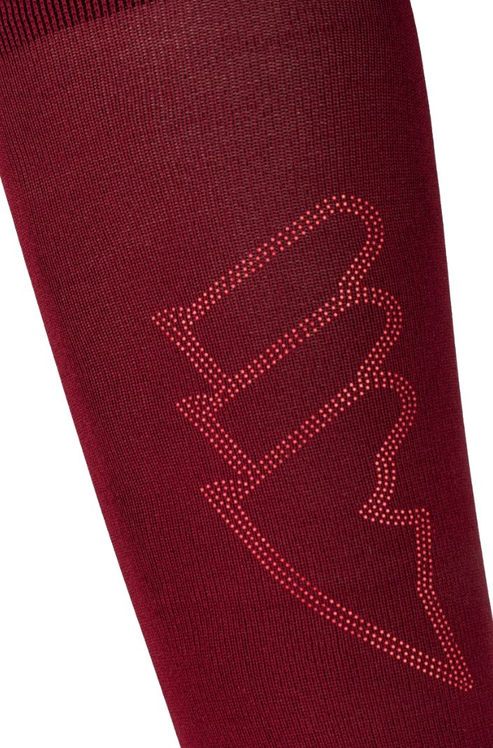Equiline Reitsocken Eqglosy Alpine Plum