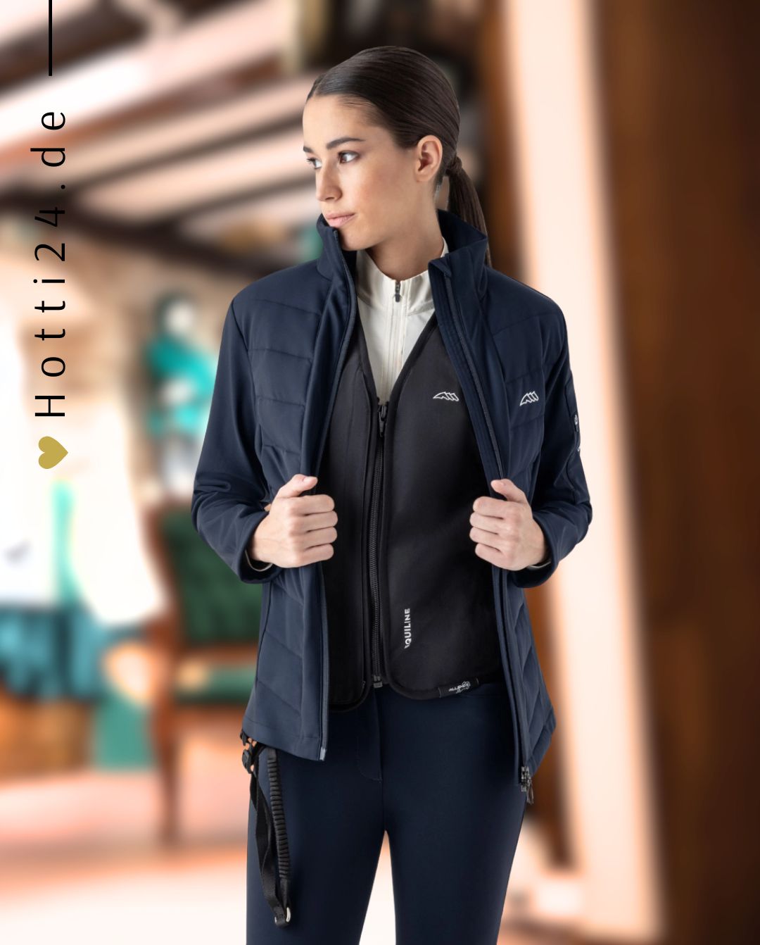 Equiline »Softshelljacke Entrec Blue