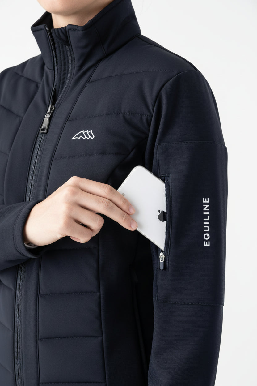 Equiline Softshelljacke Entrec Blue