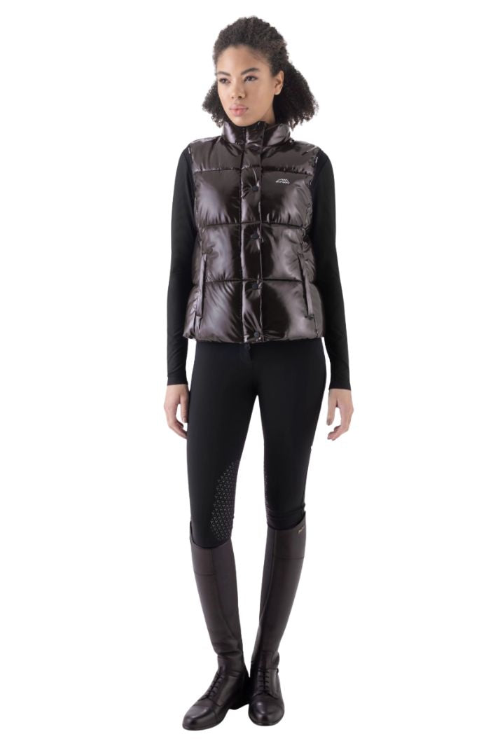 Equiline Steppweste Eqciro Coffee Bean